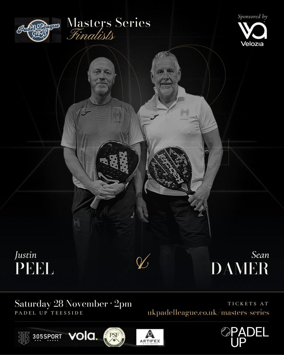 Justin Peel and Sean Damer, Masters Series finalists, pair 02.