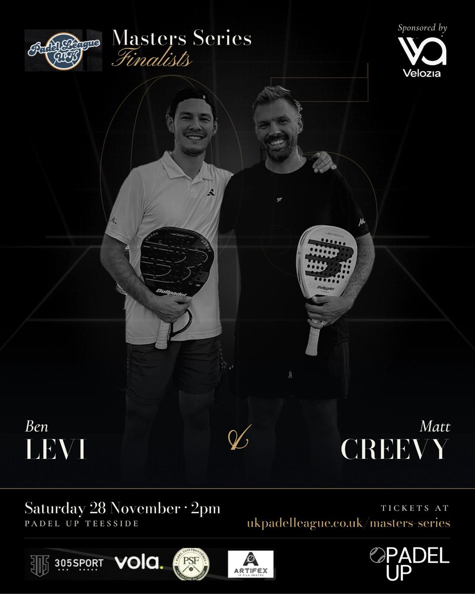Ben Levi and Matt Creevy, Masters Series finalists, pair 05.