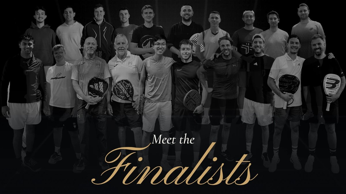Meet the Finalists: the ten Masters Series finalist pairs together, with the date and venue.